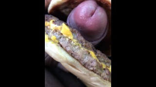 Dick on a bun whataburger