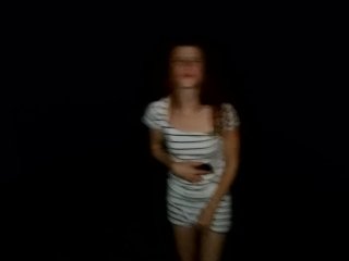 Public desperation pee- lost car keys. redhead freckledred.manyvids.com