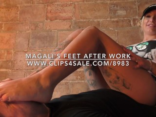 Magali's Feet after Work - Www.c4s.com/8983/17751088