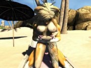 Preview 4 of On The Beach ( Furry / Yiff )