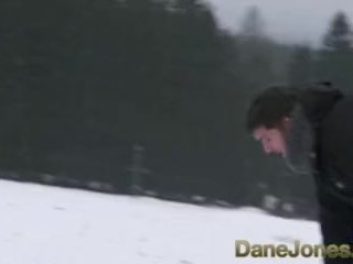 Dane Jones Deepthroat blowjob public doggystyle and facial for blonde babe screenshot number 0
