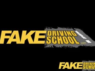 Fake Driving School Sexy horny new learner has a secret surprise screenshot number 0