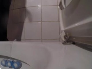 When you only see the shadow and the streaming pee