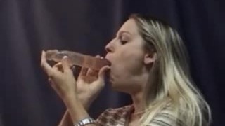 Heather Harmon Gel-Dildo Deep Throat