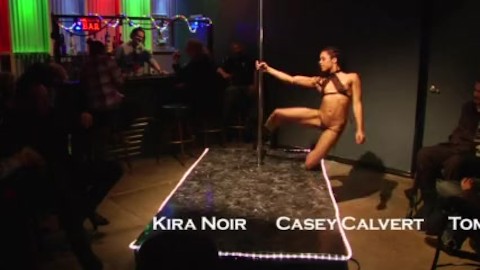 Kira Noir Kinky Fantasy Club Strip Preview