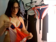 Preview 6 of Great shopping: Blowjob and Trying on clothe in Dressing Room