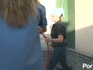 Lesbian Body Shop - Scene 4