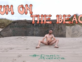 Cum on the Beach