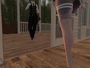Preview 1 of Paying the Paperboy - Milf Second Life Yiff (M)(F)