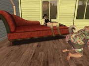 Preview 3 of Paying the Paperboy - Milf Second Life Yiff (M)(F)