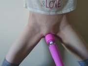 Preview 3 of she cums so hard she can barely stand | loud intense orgasm