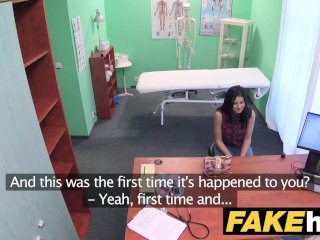Fake Hospital Shy brunette has explosive orgasms when fucking her doctor screenshot number 2