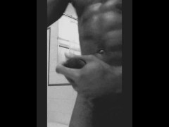 BBC solo cumshot