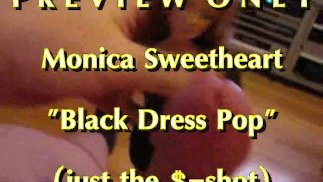 ПРЕДВАРИТЕЛЬНЫЙ ПРОСМОТР Моника Возлюбленная Черное Платье Поп