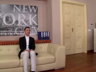 Company Provides Hardcore_Secretary Fuck for New Hire