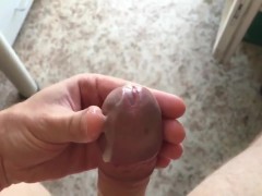 Cumshot in slowmotion