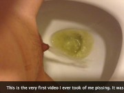Preview 1 of My Very Very First Pee Videos