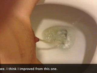 My very very first Pee Videos