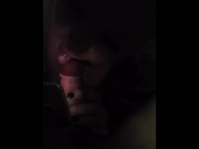 Preview 1 of Jennifer  at Motel 6 Recording herself sucking my dick