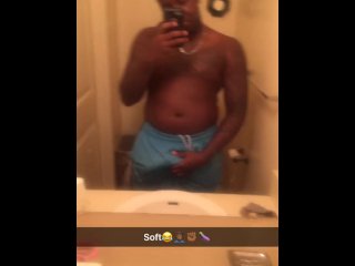 Showing off the dick
