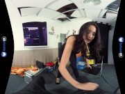 Preview 2 of BaDoinkVR Anissa Kate Interrogating You With Her Pussy In Virtual Reality