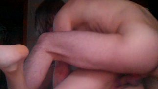 blonde babe giving up the ass
