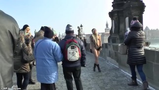 Blonde Teen Naomi Naked In Public