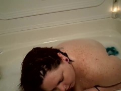 Daytona Hale BBW 20 Mins of Bath Play!