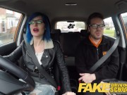 Preview 5 of Fake Driving School Instructor cums over learners pussy after anal