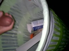 My first video. All I had was a trash can.