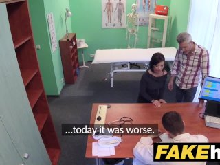 Fake Hospital Czech doctor cums over horny cheating wifes tight pussy screenshot number 2