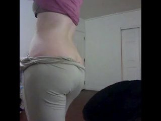 ass, sexy white girl, admiring, big ass