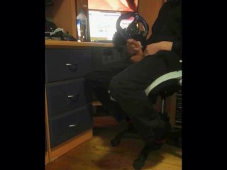 Cumshot while watching HardBritLads porn 22-7-2017