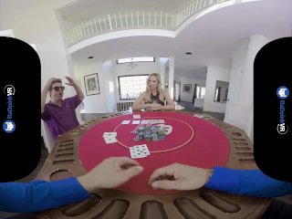 BaDoink VR Great Poker Risk With Olivia Austin VR Porn screenshot number 2