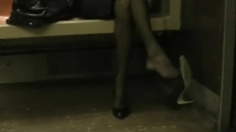 NYC Subway Shoe Dangle
