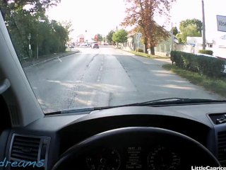 LITTLECAPRICE POV dreams - Little Caprcie - Auto gestopt u Schwanz gelutscht screenshot number 2