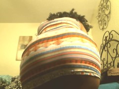 Slow dancing slow motion in short dress