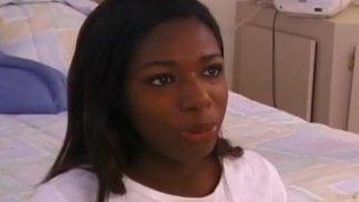 Vintage Ebenholz Teenager von einem alten Mann in den