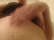 Preview 4 of Lonely gf fingers herself and orgasms twice -MissLady666