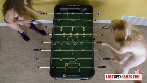 Strip Foosball has never looked so damn Hot