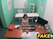 Preview 2 of Fake Hospital Petite Italians insomnia solved via sex and cum swallowing