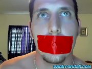 Naughty Wyatt Blaze shoves a dildo up his ass and jerks off