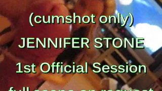 BBB preview: Jennifer Stone's 1st official facial (cumshot only)