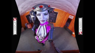 VRCosplayX XXX Cosplay THREESOME Compilation In POV Virtual Reality Part 2