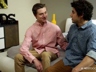 NextDoorBuddies Tímida Twinks Primeiro Pornô com Jimmy Clay