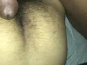 Preview 6 of Hairy twink cant take bbc