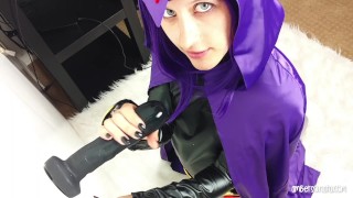 Raven Gets Ready For Cyborgs Big Cock Teen Titans Parody