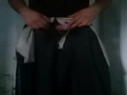 Preview 2 of Jerking off in my naighbors used Dickies