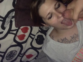 Slut doing strangerscompilation - cumshots - deepthroats