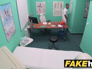 Fake Hospital Toilet Room Blowjob and Fucking with BigBoobs Euro Patient
